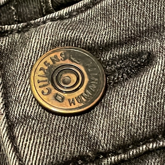 Citizens of Humanity Rocket High Rise Skinny Jeans Gray Size 27 Stretch - Picture 7 of 9